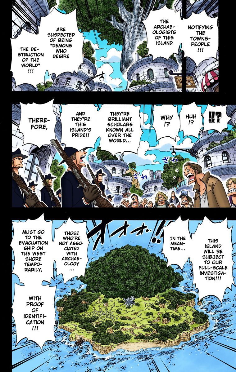 One Piece - Digital Colored Comics - Vol.41 Chapter 394: Ohara's Demons