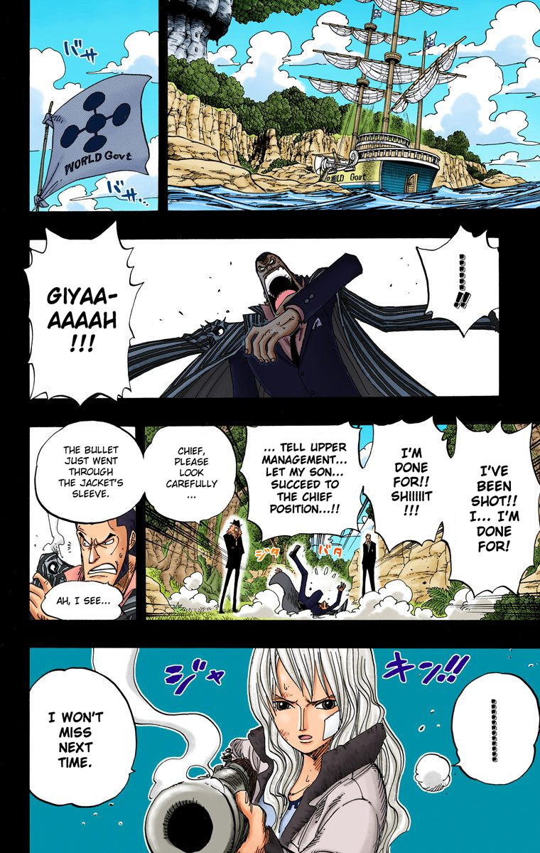 One Piece - Digital Colored Comics - Vol.41 Chapter 394: Ohara's Demons