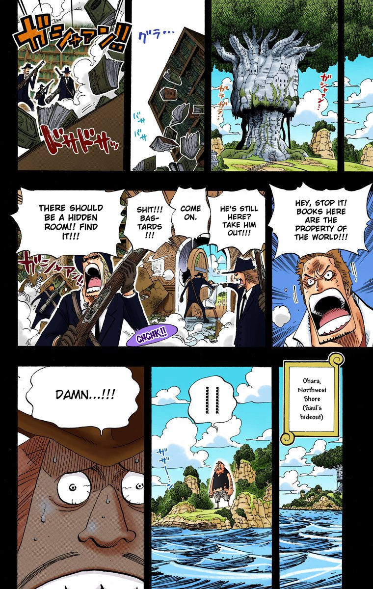 One Piece - Digital Colored Comics - Vol.41 Chapter 394: Ohara's Demons