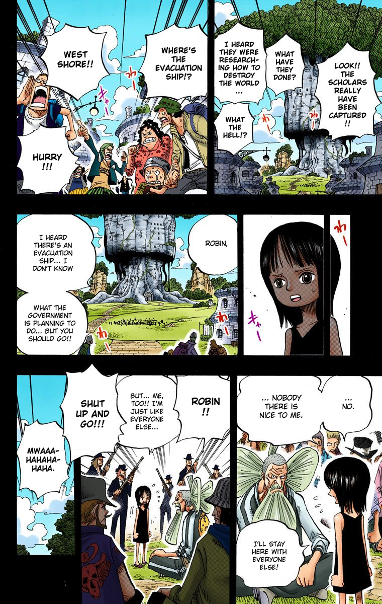 One Piece - Digital Colored Comics - Vol.41 Chapter 394: Ohara's Demons