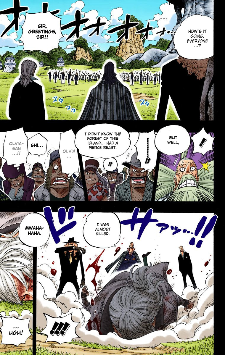 One Piece - Digital Colored Comics - Vol.41 Chapter 394: Ohara's Demons