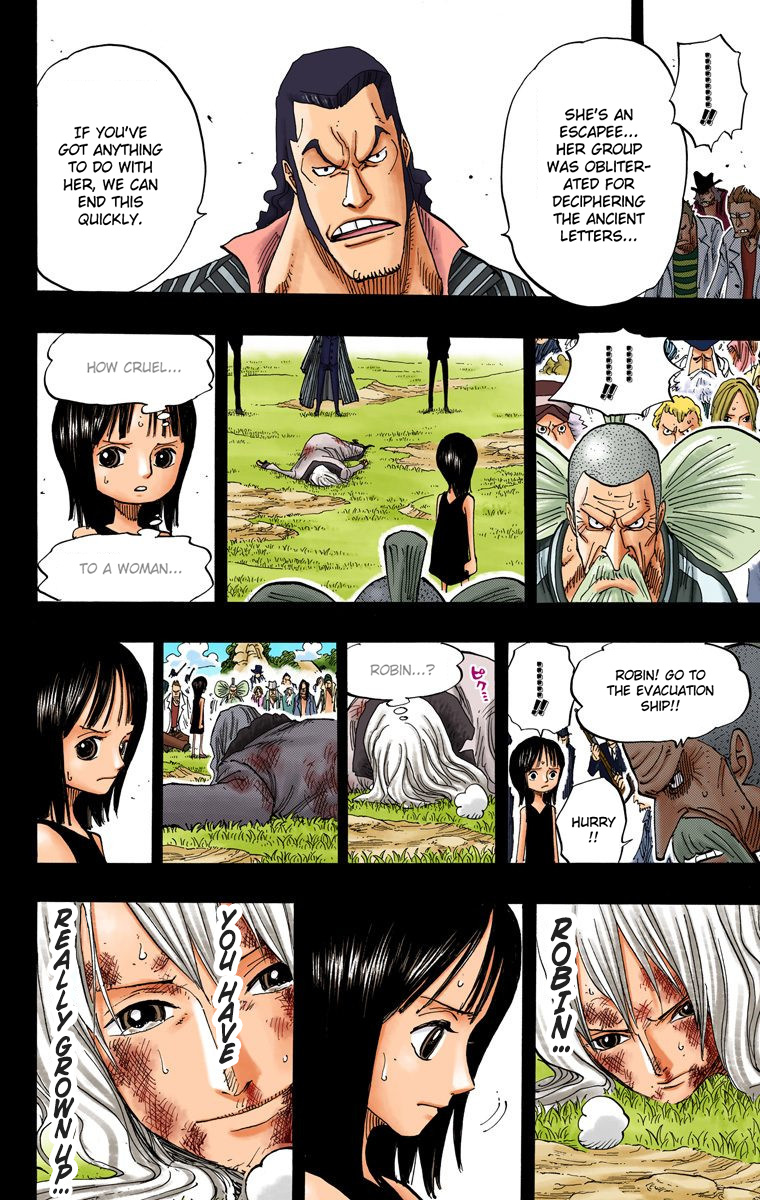 One Piece - Digital Colored Comics - Vol.41 Chapter 394: Ohara's Demons