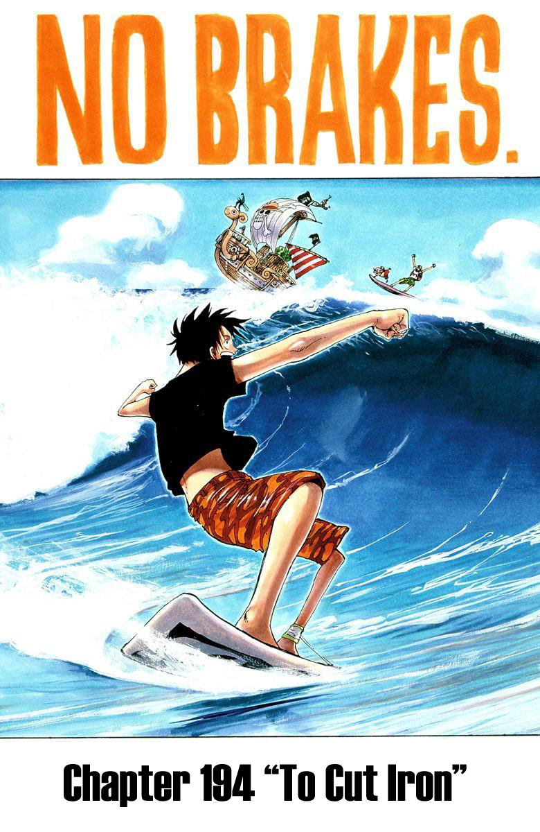 One Piece - Digital Colored Comics - Vol.21 Chapter 194: To Cut Iron