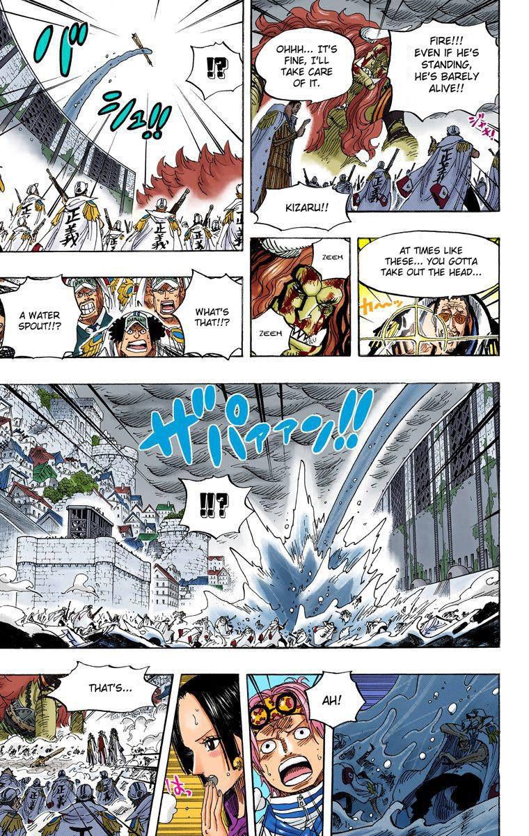 One Piece - Digital Colored Comics - Vol.58 Chapter 565: Oars' Path