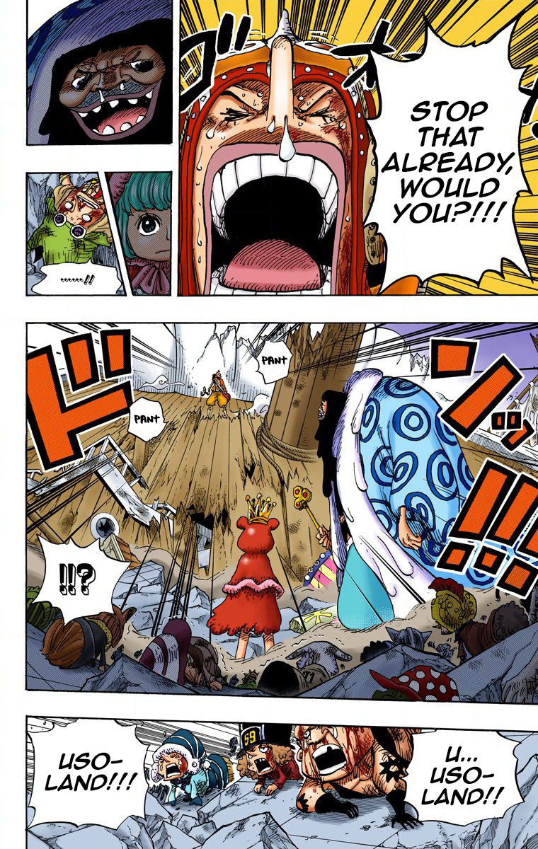 One Piece - Digital Colored Comics - Vol.74 Chapter 741: Liar Usoland