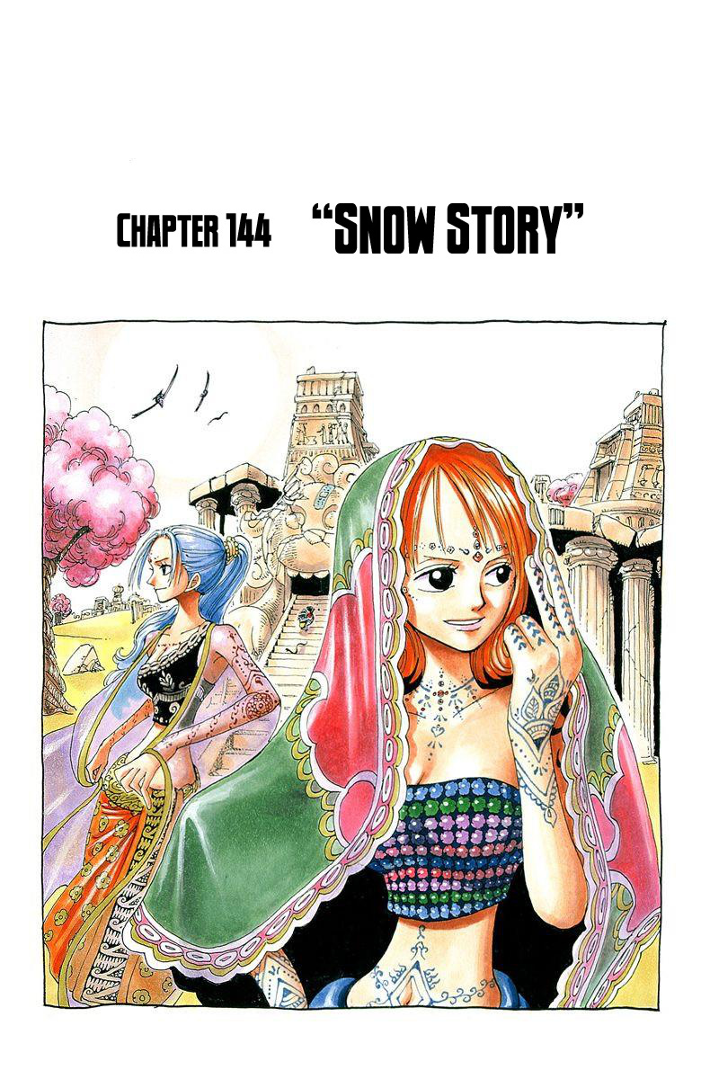 One Piece - Digital Colored Comics - Vol.16 Chapter 144: Snow Story