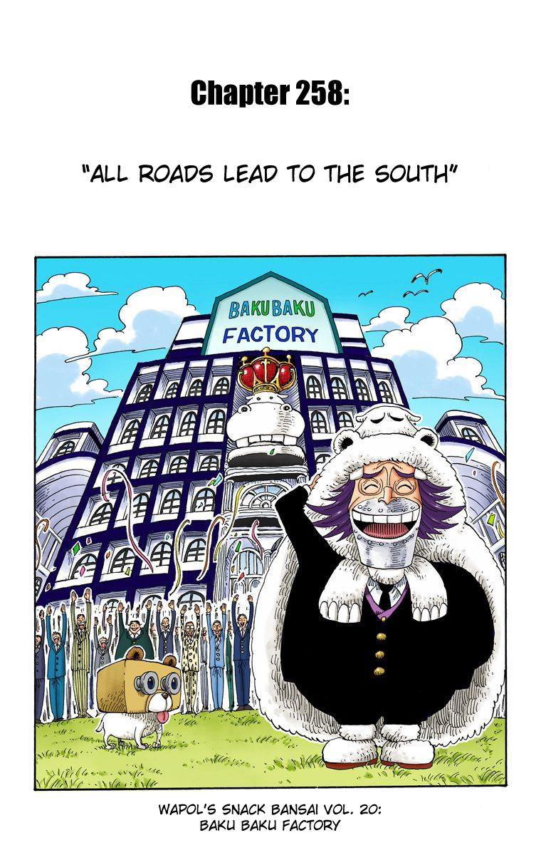 One Piece - Digital Colored Comics - Vol.28 Chapter 258: All Roads Lead To The South