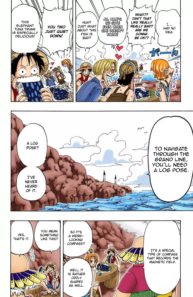 One Piece - Digital Colored Comics - Vol.12 Chapter 105: Log Pose