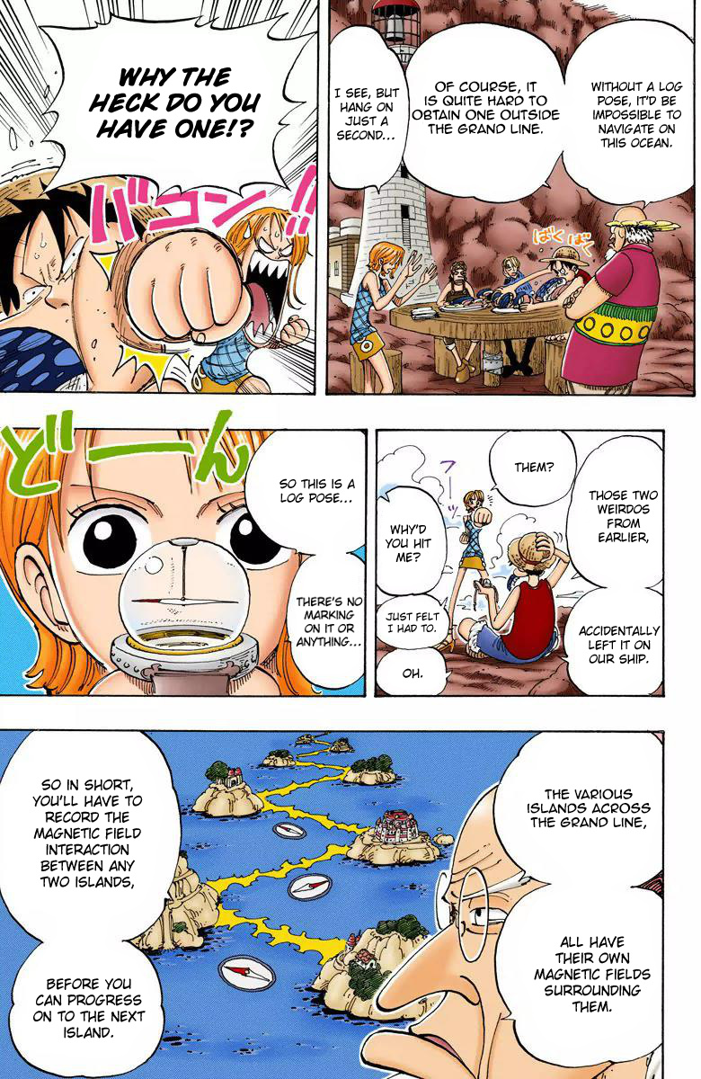 One Piece - Digital Colored Comics - Vol.12 Chapter 105: Log Pose