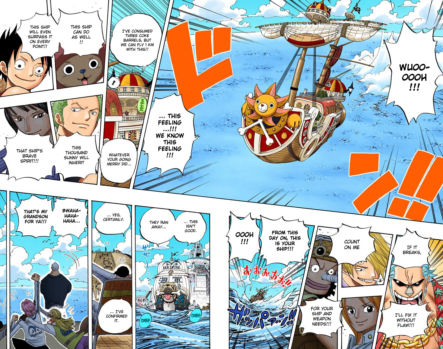 One Piece - Digital Colored Comics - Vol.45 Chapter 439: The Third And The Seventh