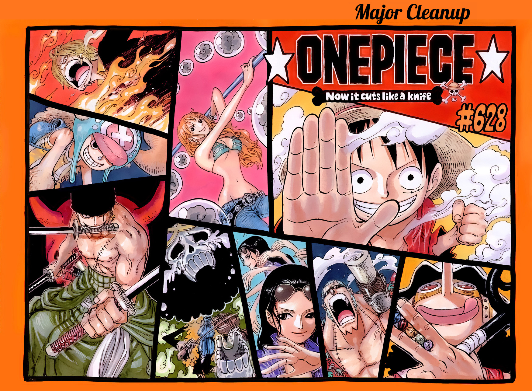 One Piece - Digital Colored Comics - Vol.64 Chapter 628: Major Cleanup