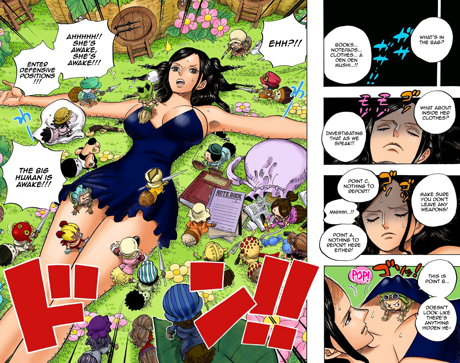 One Piece - Digital Colored Comics - Vol.71 Chapter 711: Adventure In The Land Of The Dwarfs