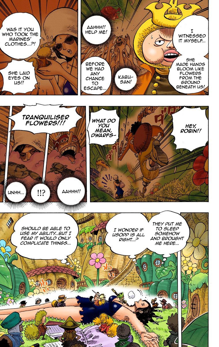 One Piece - Digital Colored Comics - Vol.71 Chapter 711: Adventure In The Land Of The Dwarfs