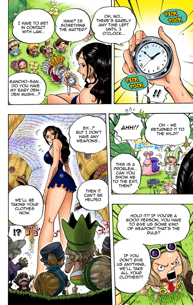 One Piece - Digital Colored Comics - Vol.71 Chapter 711: Adventure In The Land Of The Dwarfs