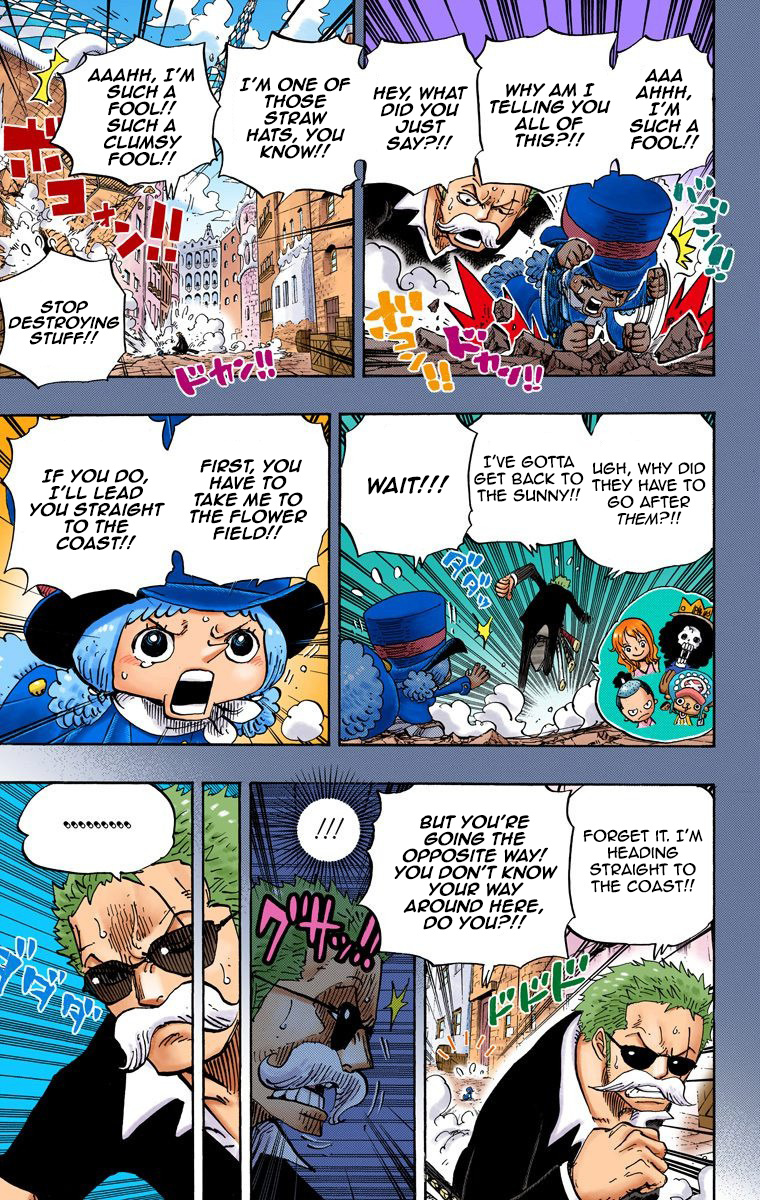 One Piece - Digital Colored Comics - Vol.71 Chapter 711: Adventure In The Land Of The Dwarfs