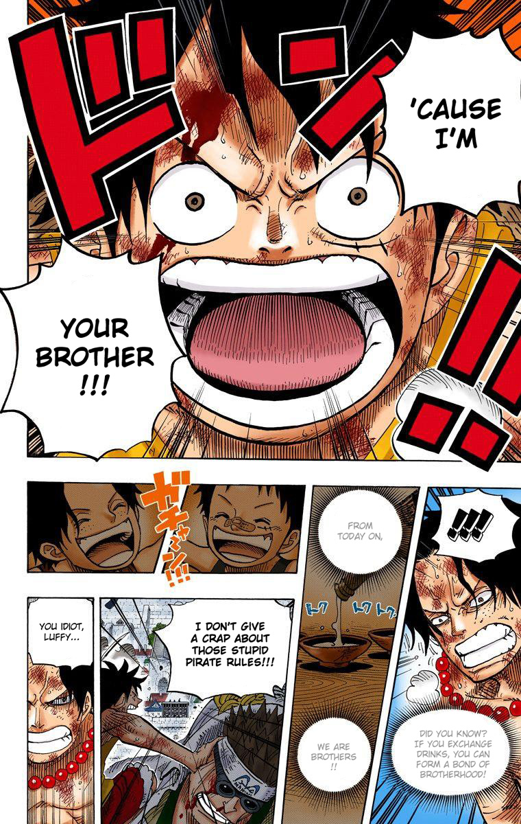 One Piece - Digital Colored Comics - Vol.57 Chapter 558: Brother