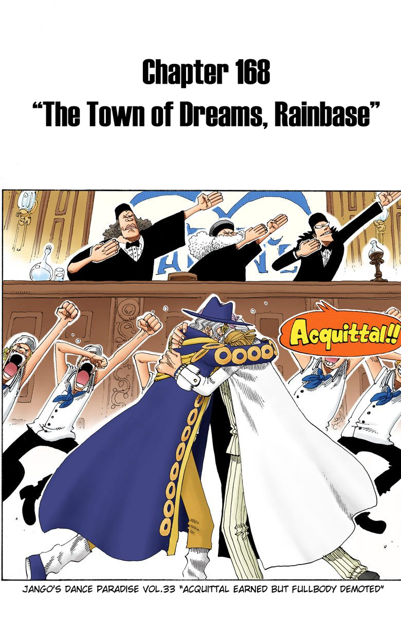 One Piece - Digital Colored Comics - Vol.19 Chapter 168: The Town Of Dreams, Rainbase