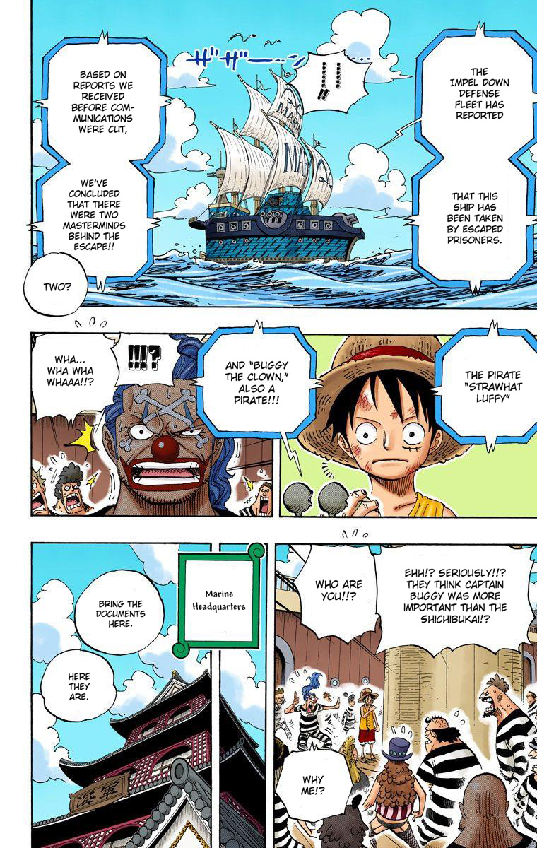 One Piece - Digital Colored Comics - Vol.56 Chapter 549: The Ship Departs