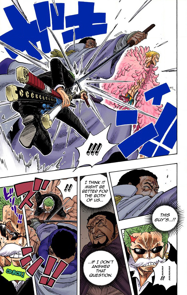 One Piece - Digital Colored Comics - Vol.73 Chapter 730: 3 Cards