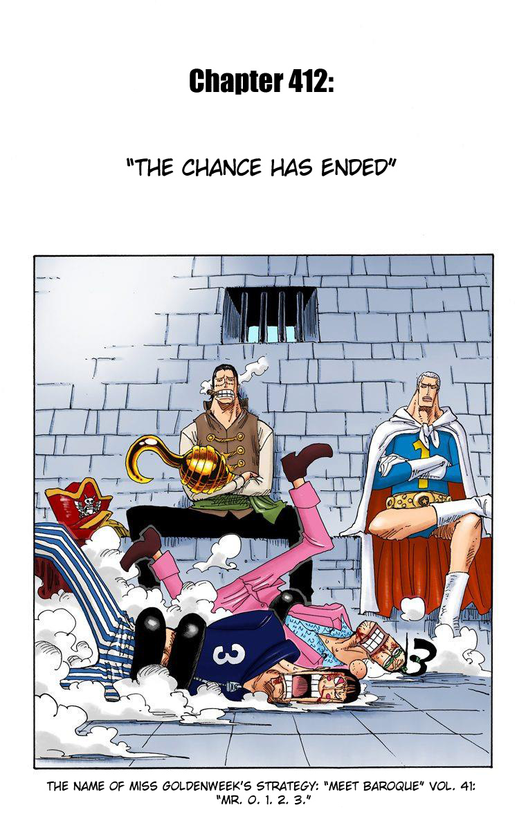 One Piece - Digital Colored Comics - Vol.43 Chapter 412: The Chance Has Ended