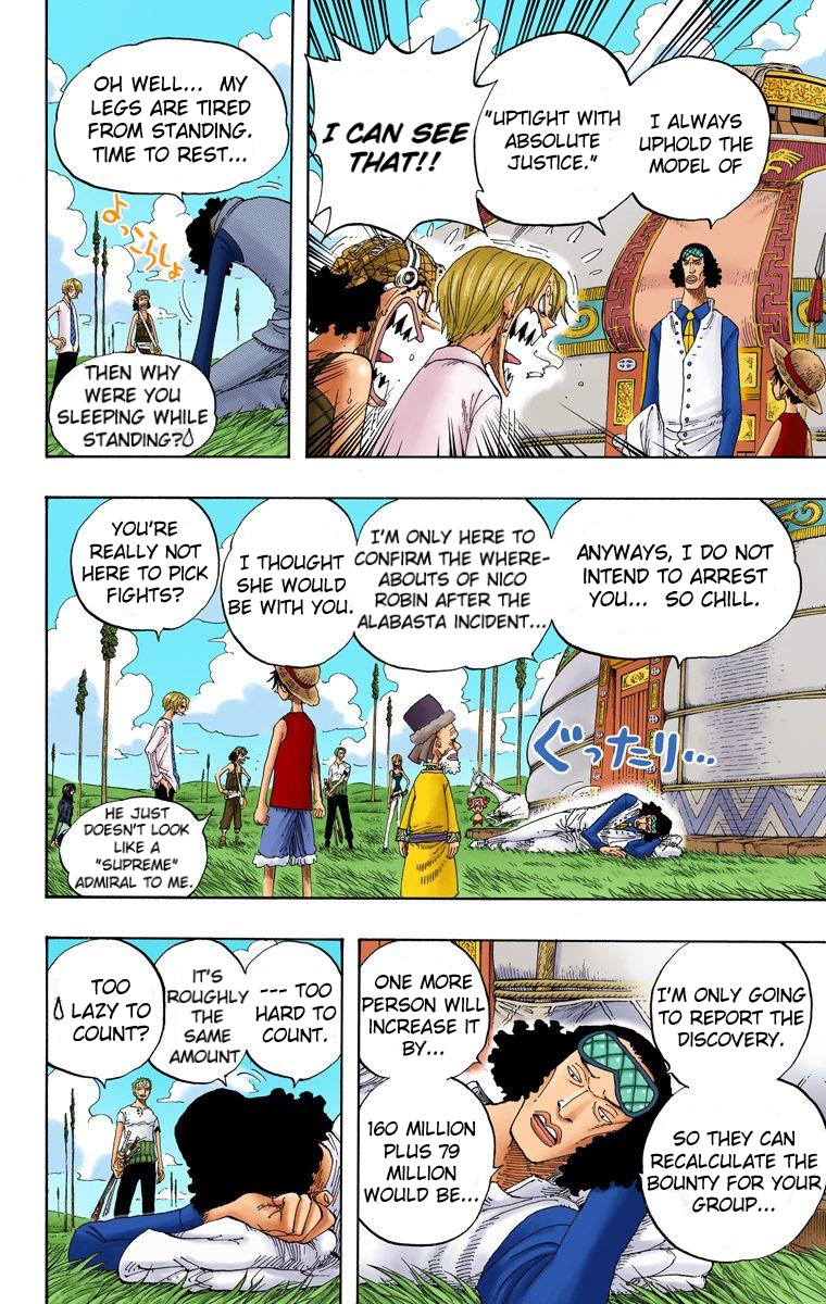 One Piece - Digital Colored Comics - Vol.34 Chapter 319: The Admiral Of The Marine Headquarters, Aokiji