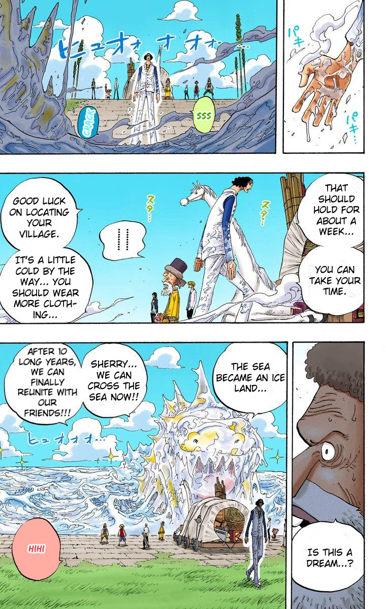 One Piece - Digital Colored Comics - Vol.34 Chapter 319: The Admiral Of The Marine Headquarters, Aokiji