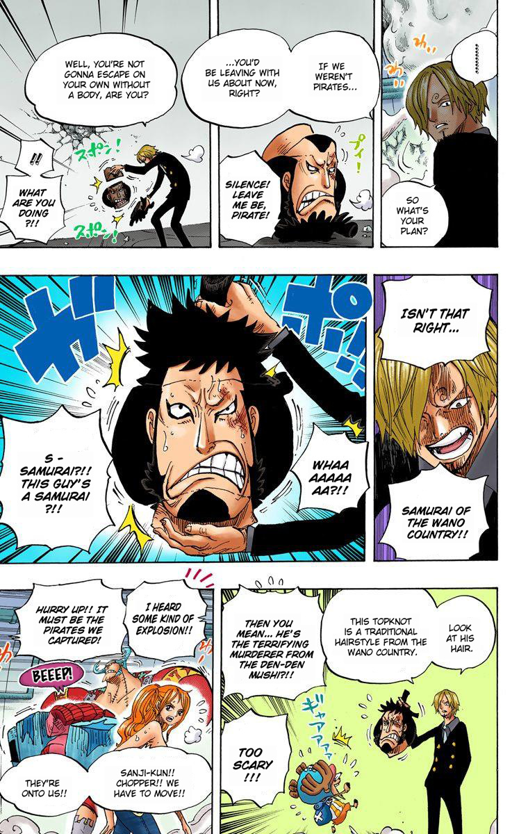 One Piece - Digital Colored Comics - Vol.67 Chapter 657: Severed Head