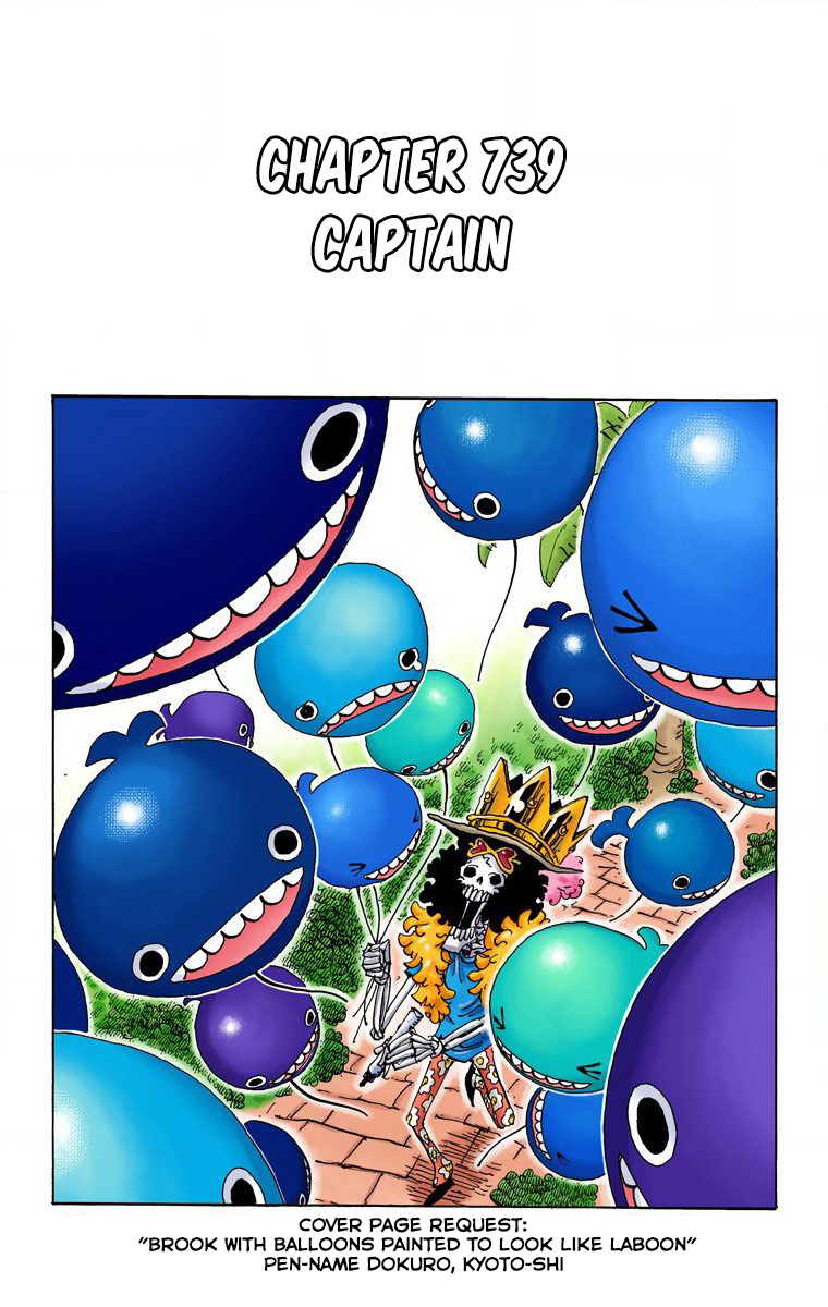 One Piece - Digital Colored Comics - Vol.74 Chapter 739: Commander