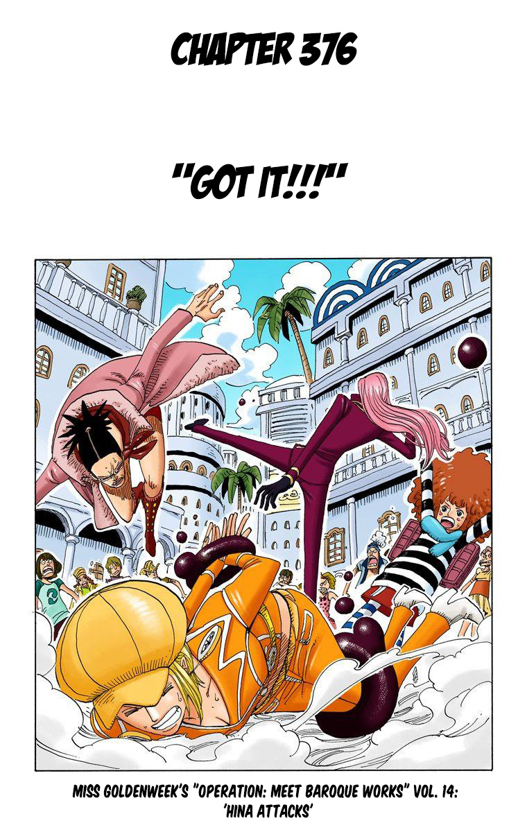 One Piece - Digital Colored Comics - Vol.39 Chapter 376: Got It!!!