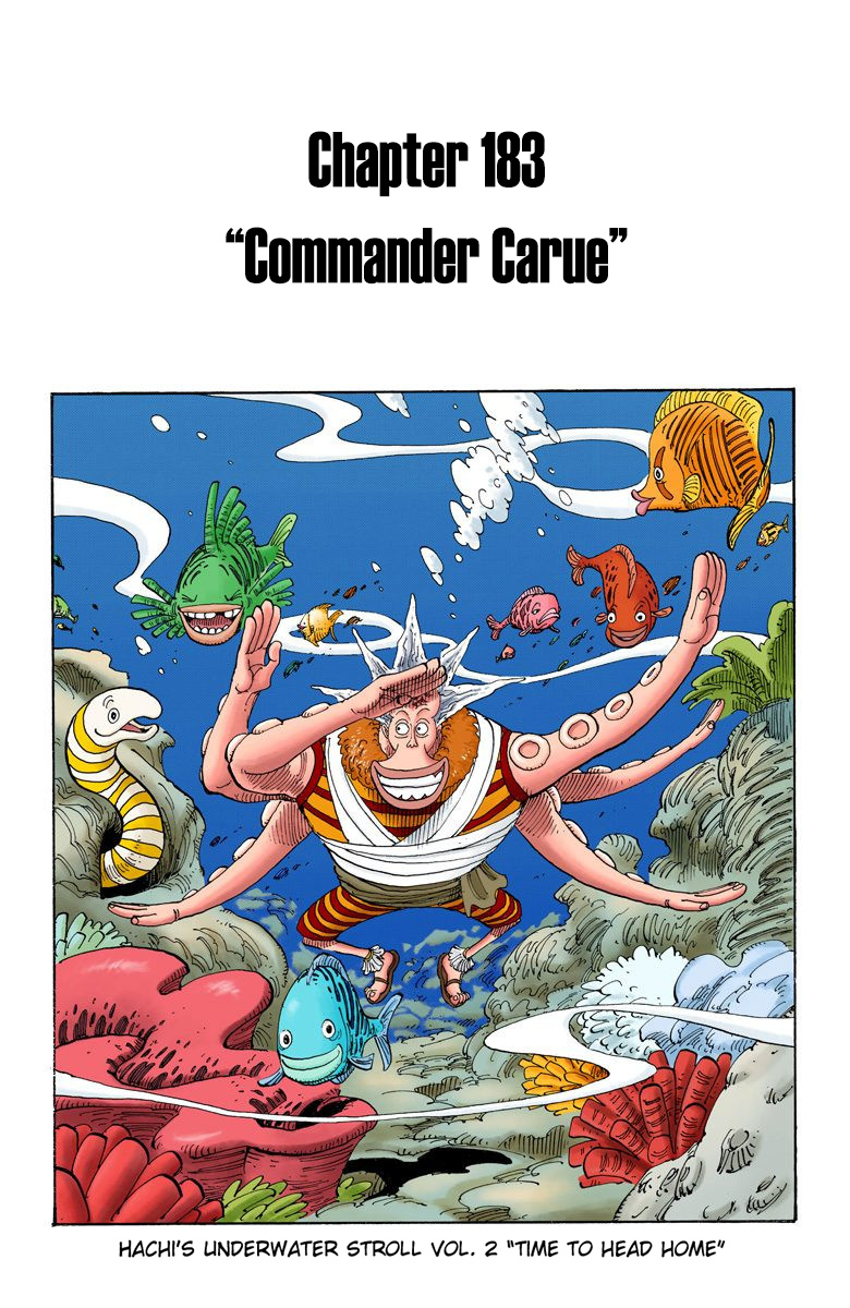 One Piece - Digital Colored Comics - Vol.20 Chapter 183: Commander Carue