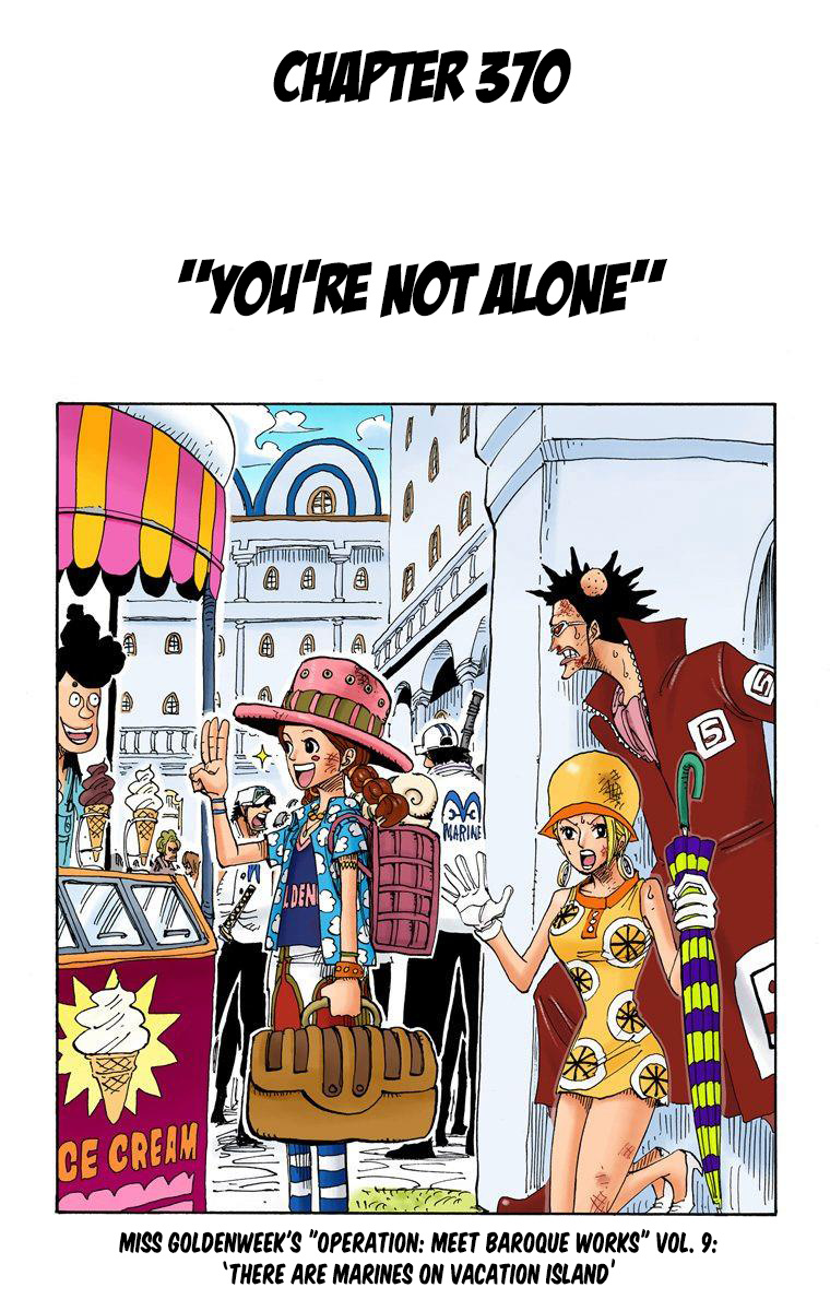 One Piece - Digital Colored Comics - Vol.39 Chapter 370: You're Not Alone