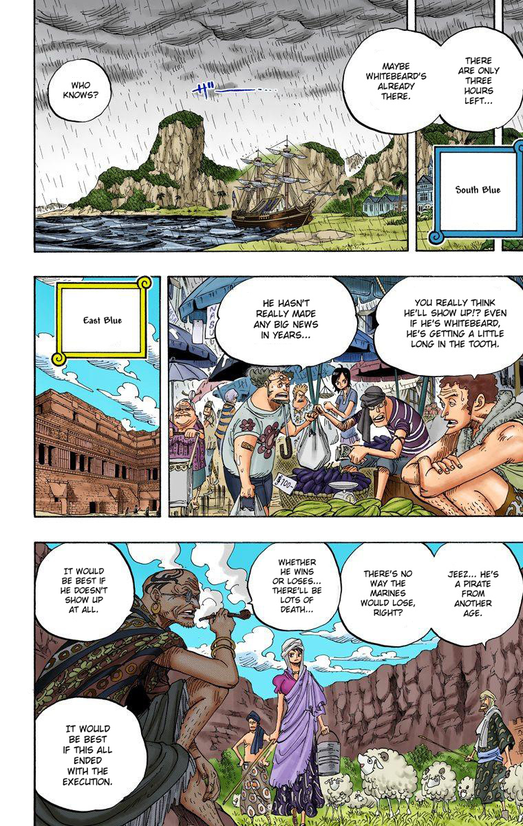 One Piece - Digital Colored Comics - Vol.56 Chapter 550: Marine Headquarters