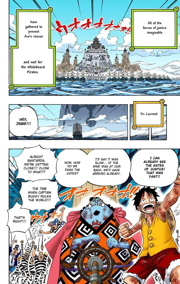 One Piece - Digital Colored Comics - Vol.56 Chapter 550: Marine Headquarters