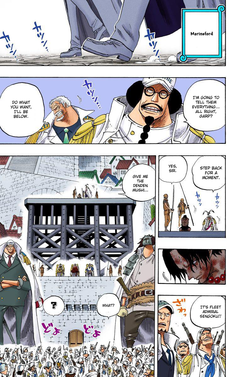 One Piece - Digital Colored Comics - Vol.56 Chapter 550: Marine Headquarters