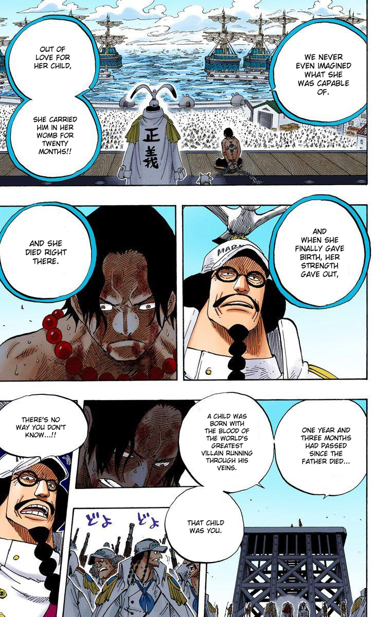 One Piece - Digital Colored Comics - Vol.56 Chapter 550: Marine Headquarters