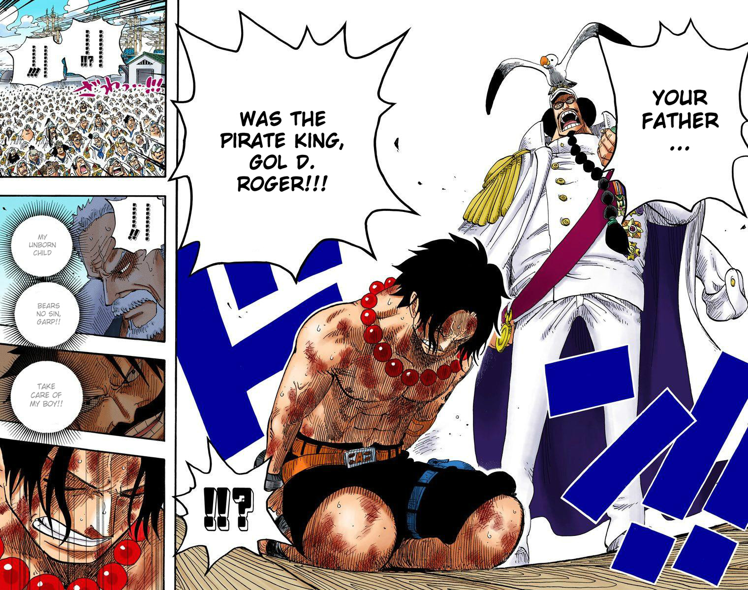 One Piece - Digital Colored Comics - Vol.56 Chapter 550: Marine Headquarters