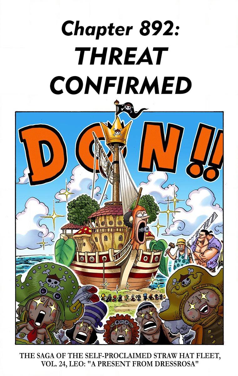 One Piece - Digital Colored Comics - Chapter 892