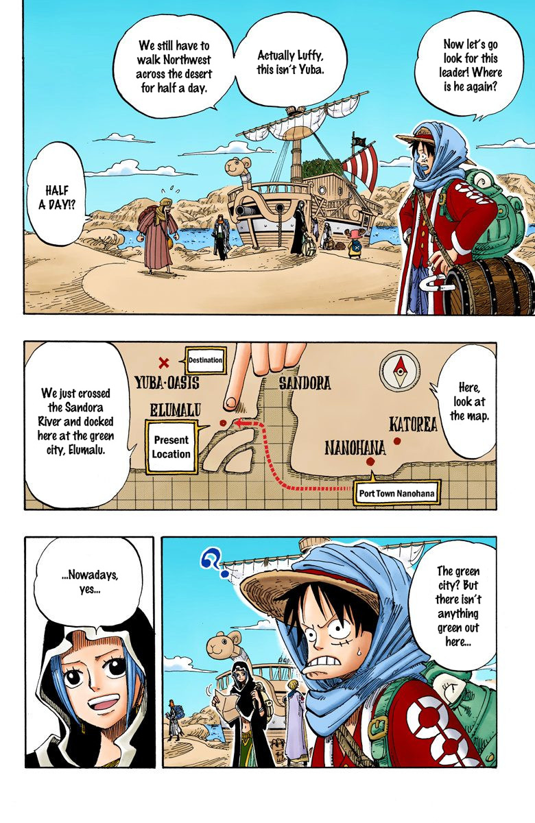 One Piece - Digital Colored Comics - Vol.18 Chapter 161: The Green City, Elumalu