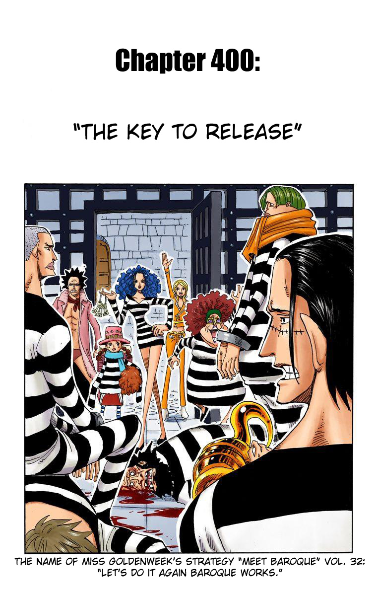 One Piece - Digital Colored Comics - Vol.42 Chapter 400: The Key To Release