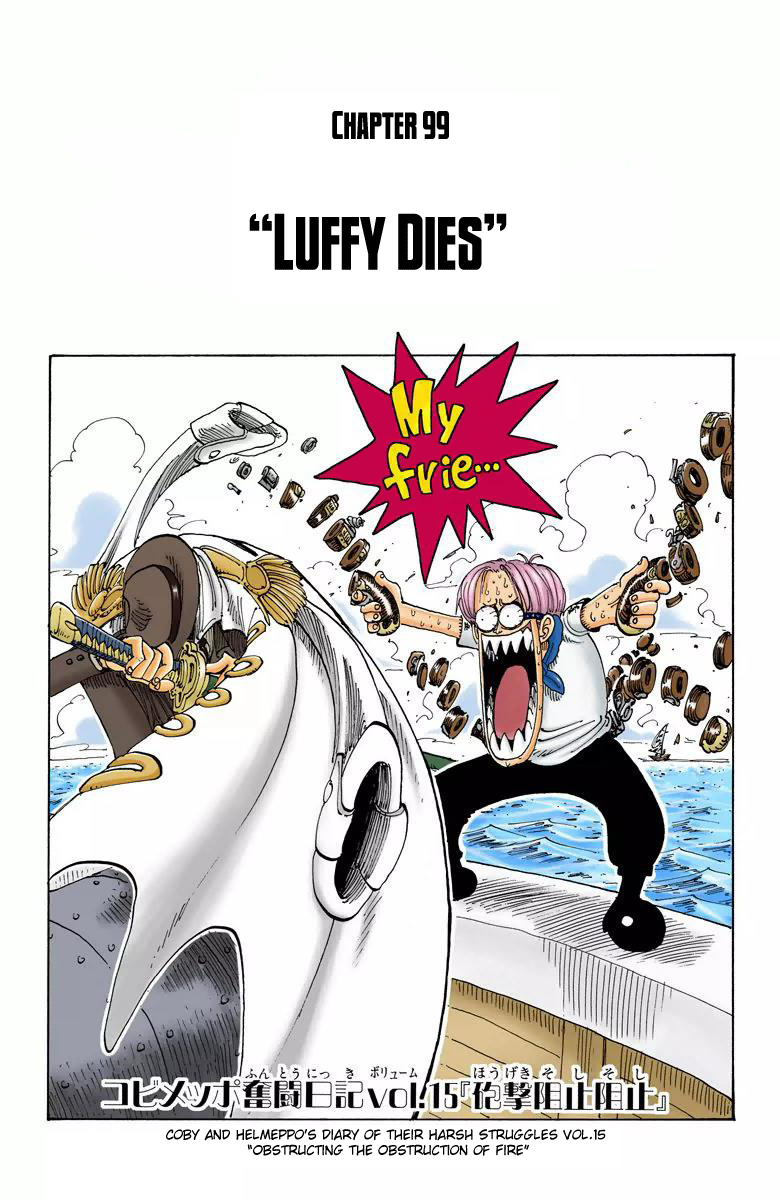 One Piece - Digital Colored Comics - Vol.11 Chapter 99: Luffy Dies