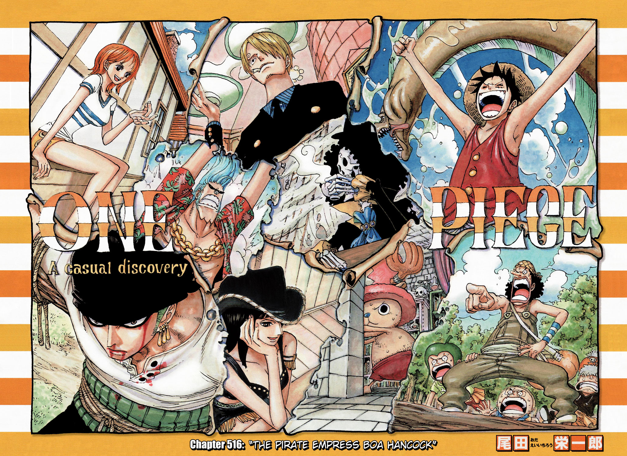 One Piece - Digital Colored Comics - Vol.53 Chapter 516: The Pirate Empress Boa Hancock