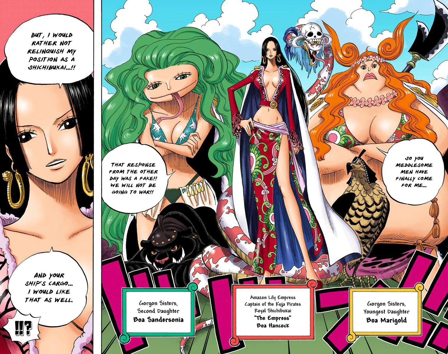 One Piece - Digital Colored Comics - Vol.53 Chapter 516: The Pirate Empress Boa Hancock