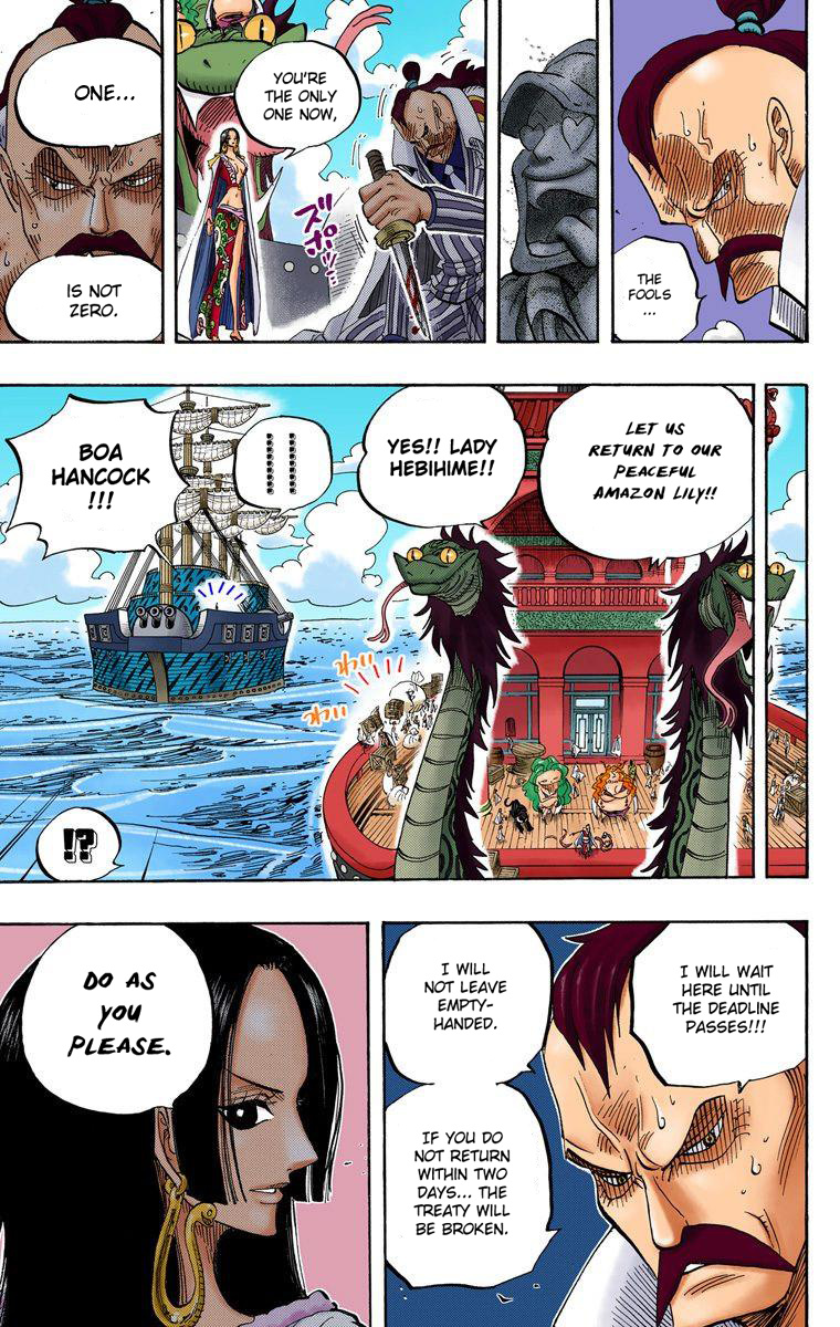 One Piece - Digital Colored Comics - Vol.53 Chapter 516: The Pirate Empress Boa Hancock