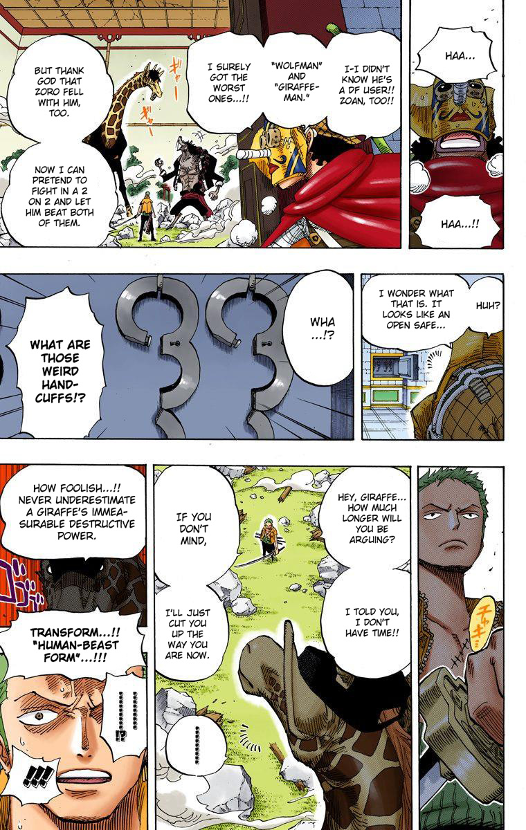 One Piece - Digital Colored Comics - Vol.42 Chapter 402: Handcuff Number 2