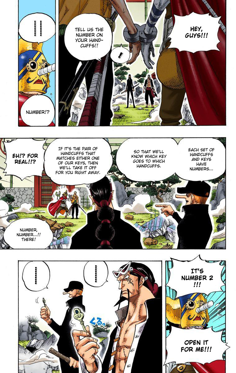 One Piece - Digital Colored Comics - Vol.42 Chapter 402: Handcuff Number 2