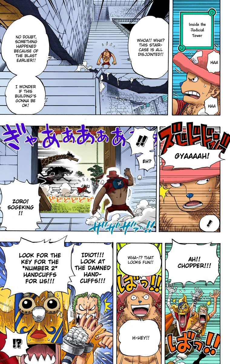 One Piece - Digital Colored Comics - Vol.42 Chapter 402: Handcuff Number 2