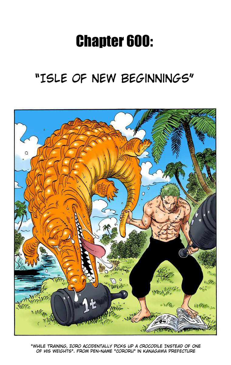 One Piece - Digital Colored Comics - Vol.61 Chapter 600: Isle Of New Beginnings