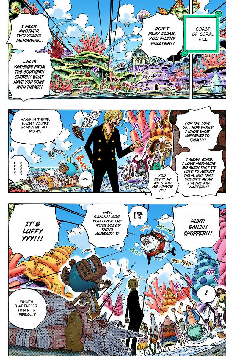 One Piece - Digital Colored Comics - Vol.63 Chapter 617: Major Incident On Coral Hill