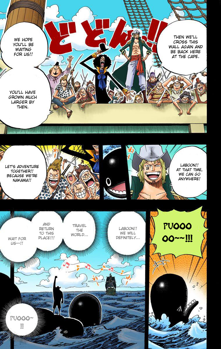 One Piece - Digital Colored Comics - Vol.50 Chapter 487: That Song