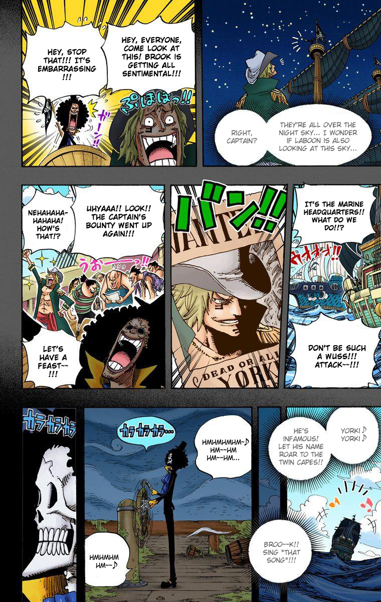 One Piece - Digital Colored Comics - Vol.50 Chapter 487: That Song